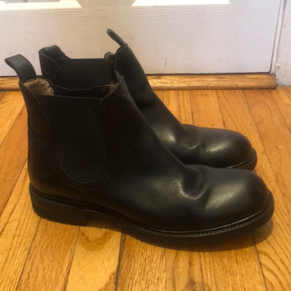 COPY - Frye Mens Leather Chelsea Boots Black Size 13 - Picture 5 of 8